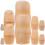 Unpainted Wooden Nesting Dolls DIY Set 10 pcs 6