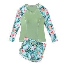 Tankini-set met bloemenprint voor tienermeisjes van 11-16 jaar