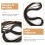 Wicker Repair Kit Brown Coffee Rattan 1 Set 4