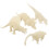 Dinosaur Painting Kit DIY Model Set 4 Pieces 4