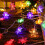 Christmas snowflake string lights 40 LED waterproof 7