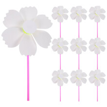 Pinwheels Craft Kit for Kids DIY Coloring 10pcs