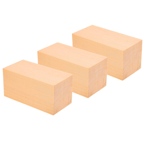 FOMIYES Wooden Stamp Carving Kit 3-Piece