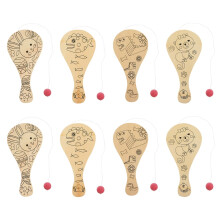 Graffiti Painting Rackets for Kids Arts and Crafts Set of 8