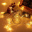 Christmas snowflake string lights 40 LED waterproof 6