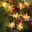 Christmas snowflake string lights 40 LED waterproof 8