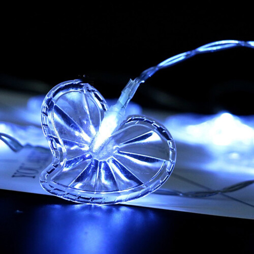 LED String Lights Heart Decor Multicolor 10 2