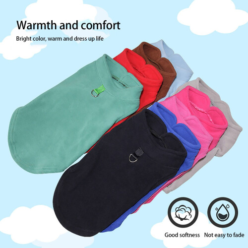 Pull pour chien, vêtement d'hiver doux pour petits chiens 2