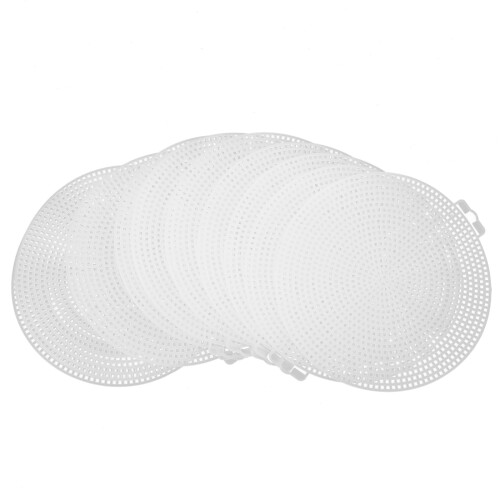 Plastic Mesh Canvas Sheets for DIY Bag Embroidery 10 Pack 2