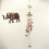 Copper Wind Chime Home Decor Unique Design 11 5