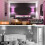 Rechargeable Wall Sconce Lamp with Remote Dimmable RGB LED 2
