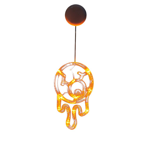 Halloween suction cup LED string lights colorful 1