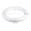 White foam ring for DIY crafts and decor 30 cm 3