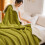 Cotton Weave Throw Blanket 78.74 x 59.05 in 5
