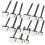 Foam Paint Brushes and Sponge Roller Art Kit 15pcs 4