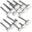 Foam Paint Brushes and Sponge Roller Art Kit 15pcs 3
