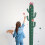 Cactus Kids Height Chart Wall Decal 2 pcs 5