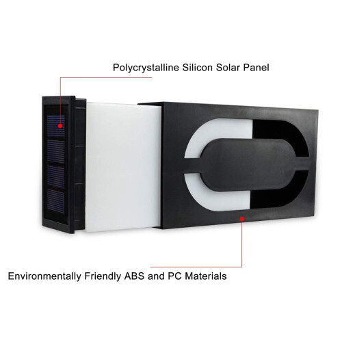 LED Solar Door Number Light 6 2