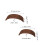 Fish Cave Hideout Decor for Aquarium 2pcs 2