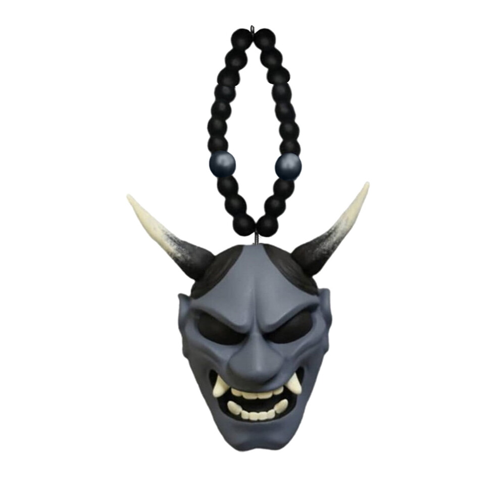 Japanese Oni Samurai Helmet Car Hanging Pendant 900223649409