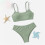 Σετ μαγιό tankini για κορίτσια, μέγεθος 8 ετών, ψηλόμεσο 2
