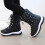 Kids Winter Snow Boots with Side Zipper Warm Thick Sole 7