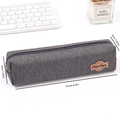 Black Pencil Case Large Capacity 1 Pack 1