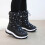 Kids Winter Snow Boots with Side Zipper Warm Thick Sole 6