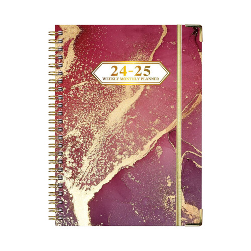 Σημειωματάριο Donemore English planner A5 2024-2025 με πηνίο 1