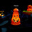 Halloween string lights with spider skeleton ghost pumpkin 6