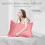 Pink Polyester Microfiber Pillowcase Set of 2 8