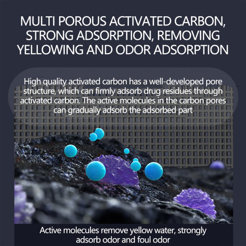 Fish Tank Filter Material Set with Volcanic Stone and 1