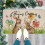 Spring Bunny Floral Kitchen Mat Non-Slip Washable 6