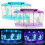 Mini fish tank with LED light and filter, 1 unit 2