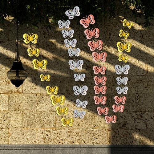 Butterfly Wall Stickers 3D Decor 12 Pieces 2