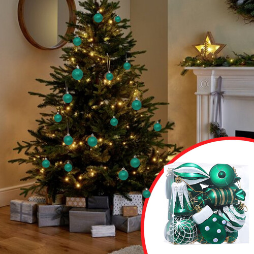 Christmas Balls Gold 16 pcs Tree Decorations 2