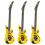 Inflatable Guitar with Strap 35 Inch 7 Colors 7