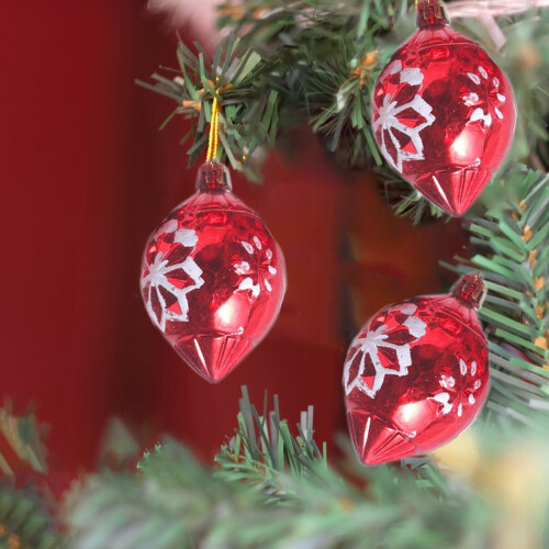 boules de Noël décoratives à suspendre, petit pendentif 1