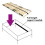 VidaXL vidaXL Slatted Bed Base Brown 90 x 190 cm Solid Beech Wood 4