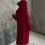 Women's Winter Solid Knitted Hooded Sweater Plus Size 7