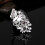Butterfly Ring Retro Sapphire Amethyst Two-Piece Set 2