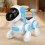 Robot Dog Toy Programmable Interactive Blue 4