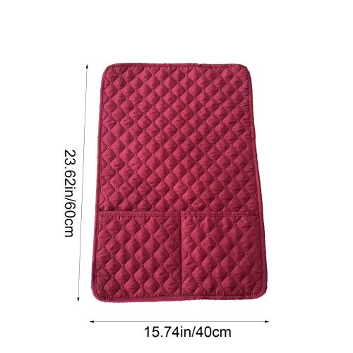 Recliner Armrest Cover with Storage Pockets, Durable 2
