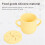 Bicchiere per bambini in silicone alimentare con cannuccia 2 in 1 6