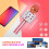 Karaoke Microphone for Kids Ages 4-12 Gold 6
