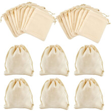 Lot de 30 pochettes en velours (12 x 9 cm) pour bonbons, cadeaux, souvenirs de mariage ou rangement de bijoux.