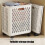 Panier à linge pliable Xuniizn blanc 50 L 7