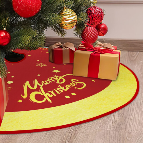 Jupe de sapin de Noël, décoration de fêtes, 60 cm 1