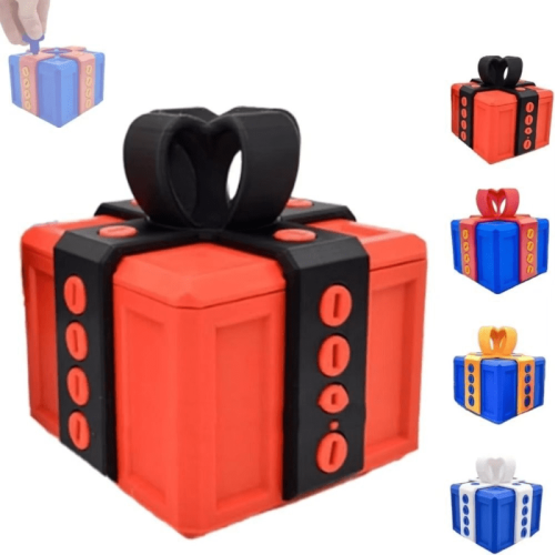 3D Printed Puzzle Gift Box with Screws 1