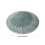 Round Area Rug Polyester Rubber Backing 23.6 in 4